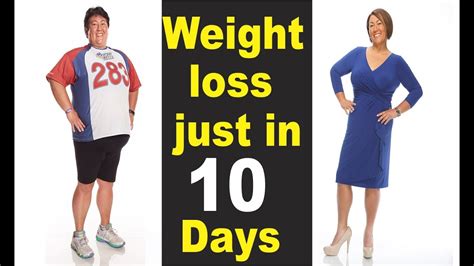 How To Lose Weight Fast 10kg In 10 Days Youtube