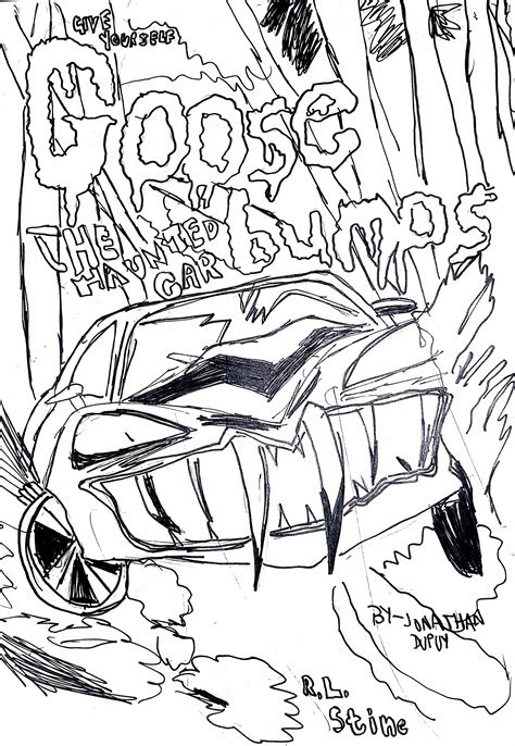 Goosebumps Haunted Car By Rl Stine Drawn By Jonathan Dupuy