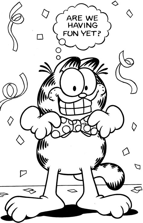 Garfield Printable Printable Word Searches