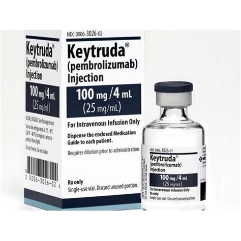 Keytruda Pembrolizumab Mg Vial Keytruda Side Effects