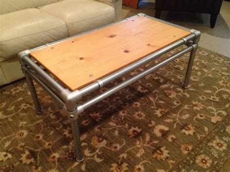 Old Barn Rustic Co Galvanized Pipe Coffee Table