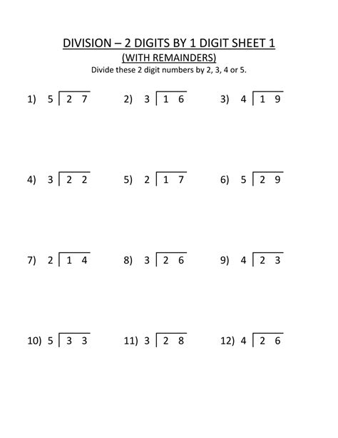 The game is based on the following common core math standard:. 3rd Grade Division Worksheets - Best Coloring Pages For Kids