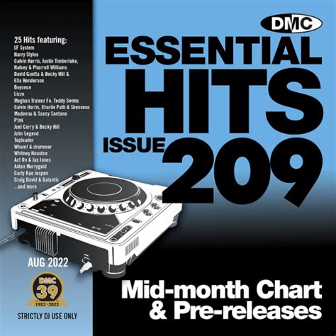 Dmc Essential Hits Mid Month Chart Pre Releases Hits