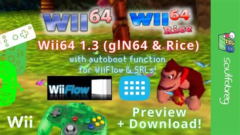Wii64 13 Wiiflow Support Mod Preview Download Saulfabreg Wii Vc