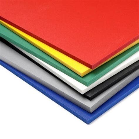 Colored Pvc Expanded Plastic Sheet 3mm 18 Premium Etsy