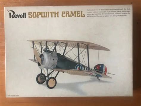 REVELL H 291 WILLIAM Barkers Sopwith Camel Model Airplane Kit 35 00
