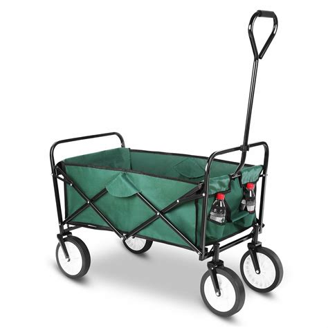 Buy Okvac Collapsible Folding Utility Wagon Outdoor Portable Grocery
