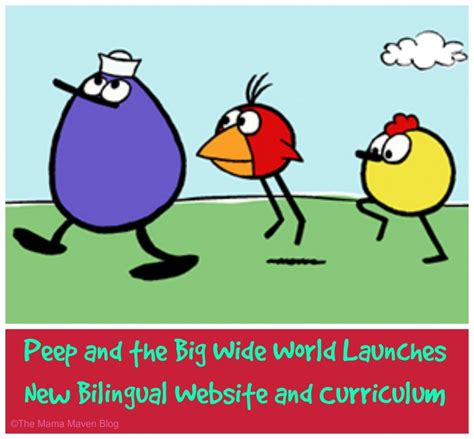 Peep And The Big Wide World Launches New Bilingual Website And