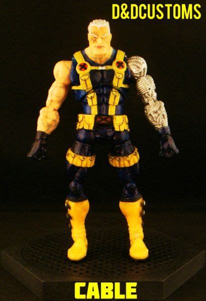X Men Cable Repaint X Men Custom Action Figure
