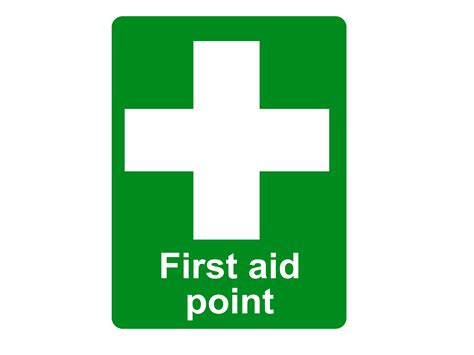 First Aid Point Sign Safetyfirst