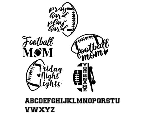 Football Bundle svg Football svg Football MOM Bundle svg | Etsy in 2021 | Football mom, Football 