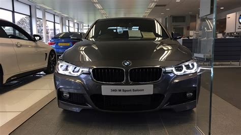 Compact luxury car, luxury sport car. 2017 BMW 340i Saloon M Sport - Exterior and Interior ...