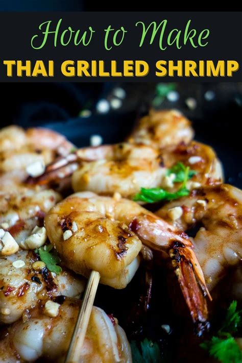 Thai Grilled Shrimp Kabobs With Coconut Sticky Rice Recipe In 2023