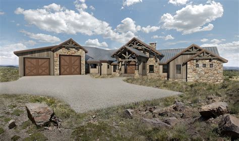 Natural element timber frame homes for those who demand the best. Hill Country Ranch Timber Home Floor Plan from Colorado ...
