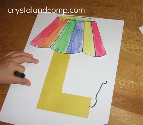 Alphabet Activities For Preschoolers L Is For Lamp