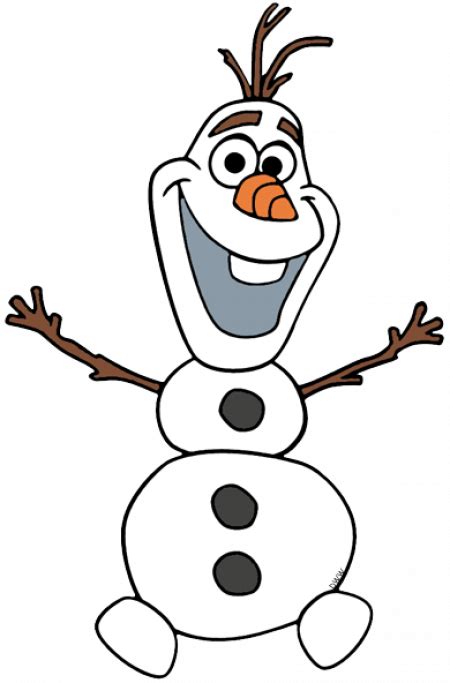 Olaf Svg Disney Frozen Olaf Clip Art Png Download Full Size