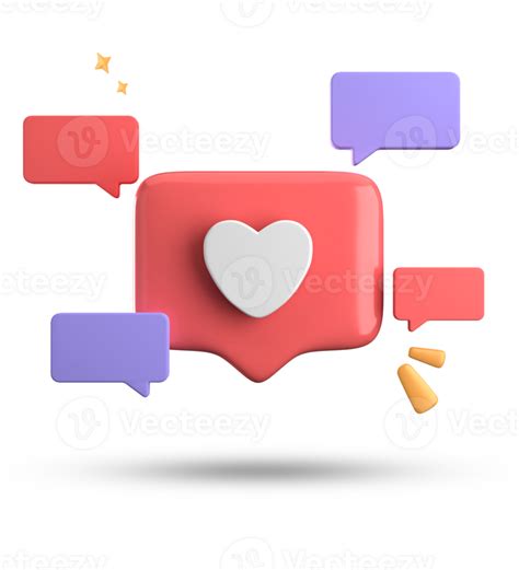 3d Rendering Of Speech Bubble 3d Pastel Chat With Symbol Icon Set