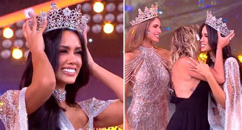 Miss Perú 2023 Camila Escribens Se Corona Como La Sucesora De Alessia