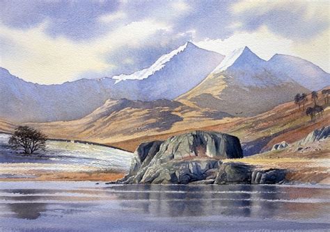 Original Watercolour Paintings And Signed Prints Of Snowdonia North