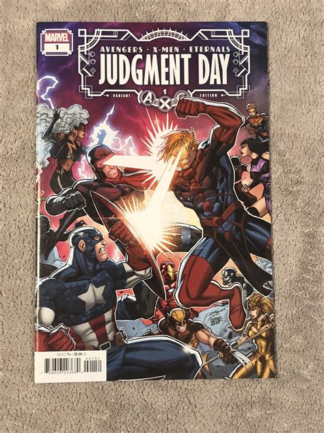 Axe Judgement Day 1 Ron Lim Variant Marvel Comics2022 Avengers X Men