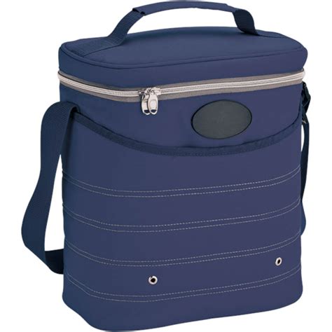 Oval Cooler Bag With Shoulder Strap Brandability