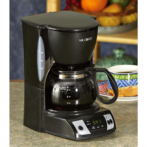 The lcd display is easy to read. Mr. Coffee® 4 - cup Coffee Maker - 158324, Kitchen ...