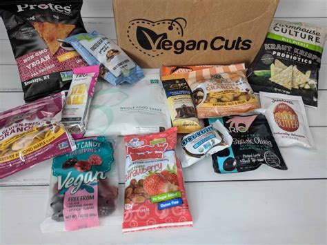 Vegan Cuts Snack Box April 2018 Subscription Box Review Hello