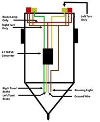 Boat trailer color wiring diagram. Wiring A Trailer So That Turn Signal And Brake Signal Are Separated | etrailer.com | Trailer ...