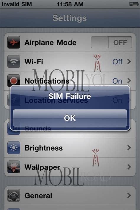 How To Fix Gevey Invalid Sim And Sim Failure Error Messages