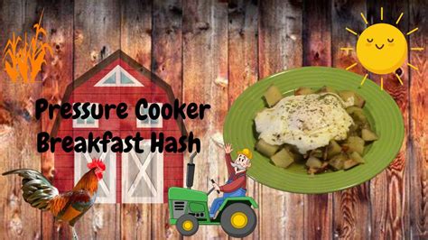 pressure cooker breakfast hash easy instant pot recipes