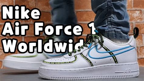 Nike Air Force 1 Low Worldwide Unboxingnike Air Force 1 On Feet Review