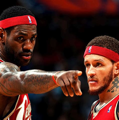 Lebron James And Delonte West Lebron James Cleveland Nba West King Rare Photos Pictures