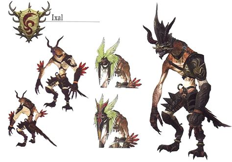 Ixal Characters Art Final Fantasy Xiv A Realm Reborn Character