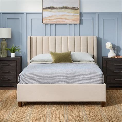 Brookside Adele Vertical Upholstered Bed In 2023 Upholstered Platform