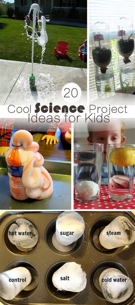 20 Cool Science Project Ideas For Kids Hative