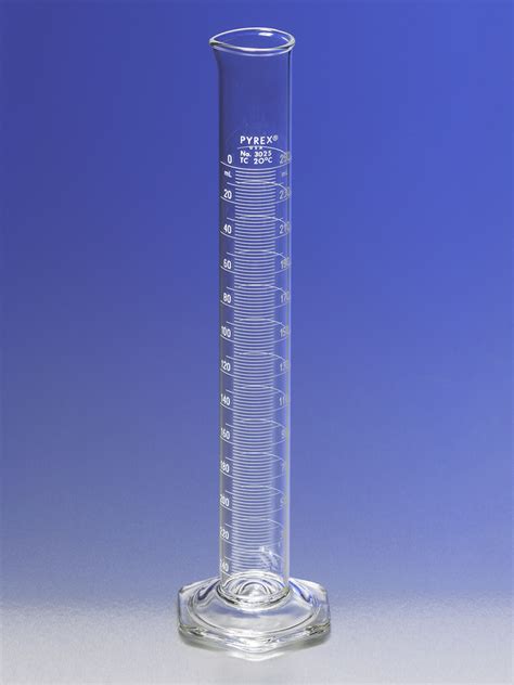 3023 50 Pyrex Double Metric Scale 50 Ml Class A Graduated Cylinder