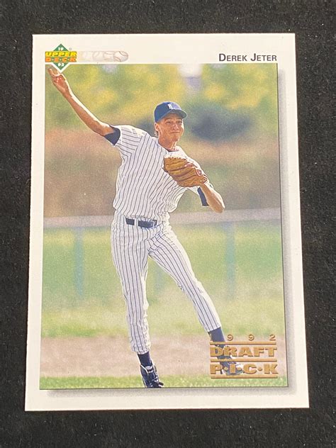 Lot Mint 1992 Upper Deck Minors Derek Jeter Rookie 5 Baseball Card