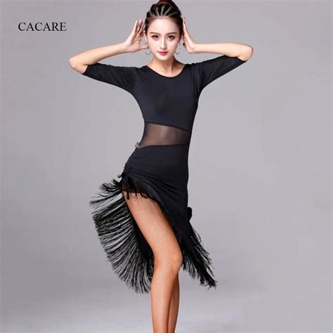Cacare Latin Salsa Dance Dress For Women Latin Dress Fringe Latin Dance