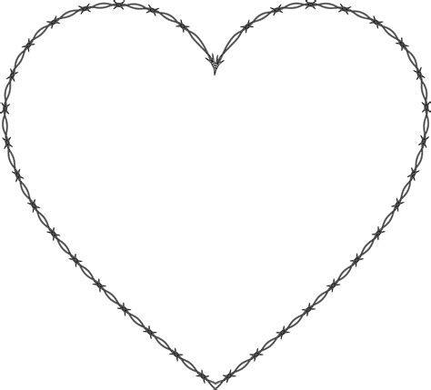 Barbed Wire Heart Png Photo