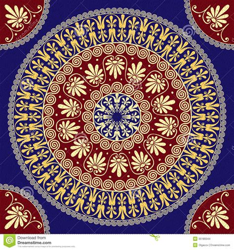 Buy women's floral pattern flats and get the best deals at the lowest prices on ebay! Vector Traditional Vintage Gold Greek Ornament (Me Stock ...