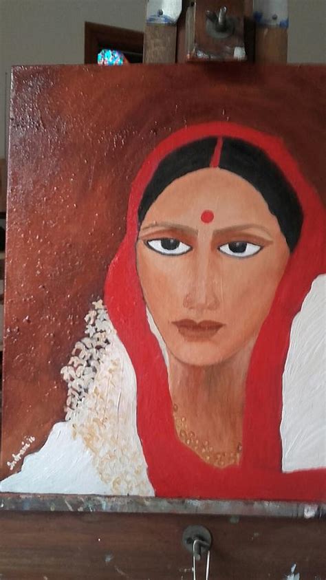 At Prayer Painting By Indrani Chowdhury Pixels