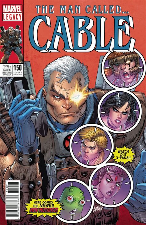 Cable 2017 150 Nm Rob Liefeld 2nd Printing Variant Cover