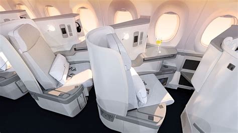 Finnair Airbus A350 Business Class Economy Comfort Seats Cabin Interior