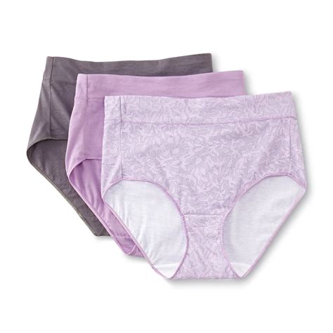 Hanes Womens 3 Pack Constant Comfort X Temp Brief Panties