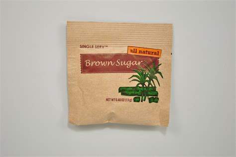 All Natural Brown Sugar Packet 046 Oz 96 Units