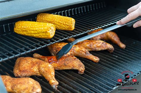 Close door, lock and set to 165f. Smoked Cajun Chicken Legs - Am Grillplatz - BBQ & Grillrezepte