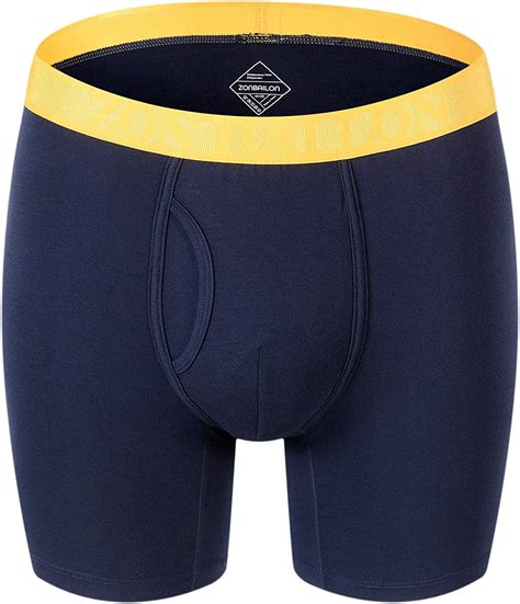 Plus Size Underwear Men Bamboo Fiber Boxer Brief Shorts Bulge Pouch