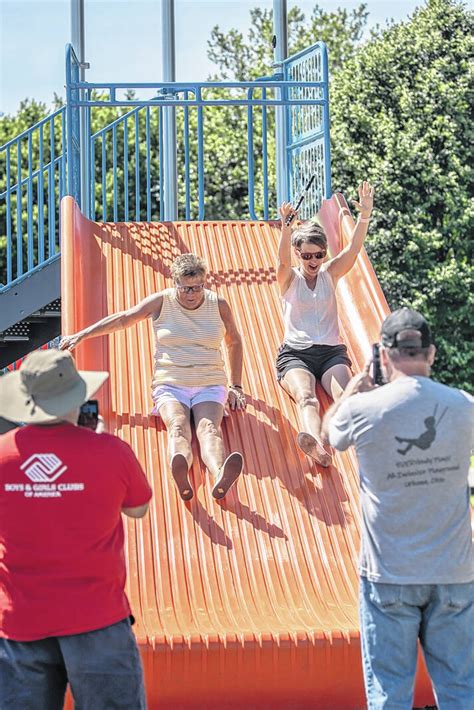 Playground Cuts Ribbon Urbana Daily Citizen