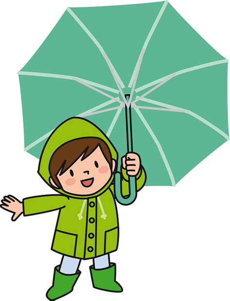Umbrella Boy Clipart Free Download Transparent Png Creazilla