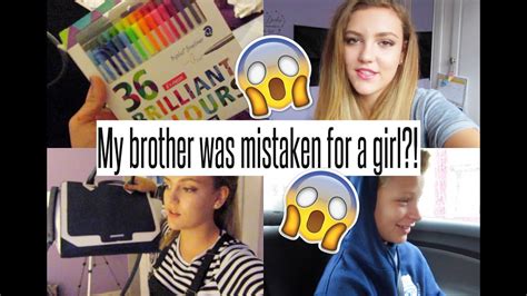 Vlog My Brother Was Mistaken For A Girl Youtube